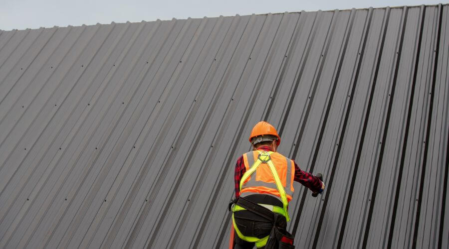 Professional metal roof installation services in Fairbanks, IN